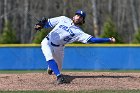 Baseball vs RWU  Wheaton College Baseball vs Roger Williams University. - Photo By: KEITH NORDSTROM : Wheaton, Baseball